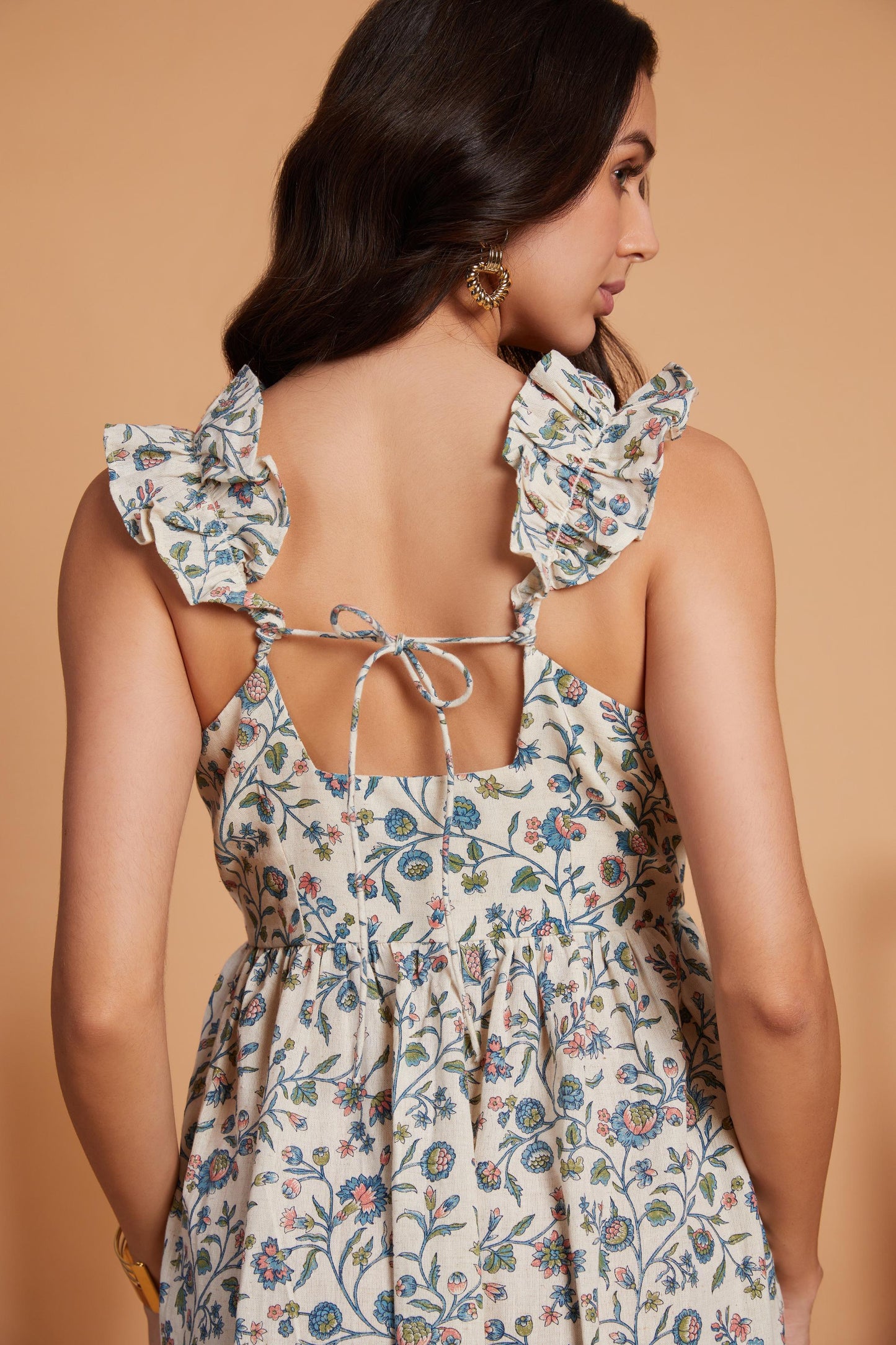 Floral Tiered Maxi Dress