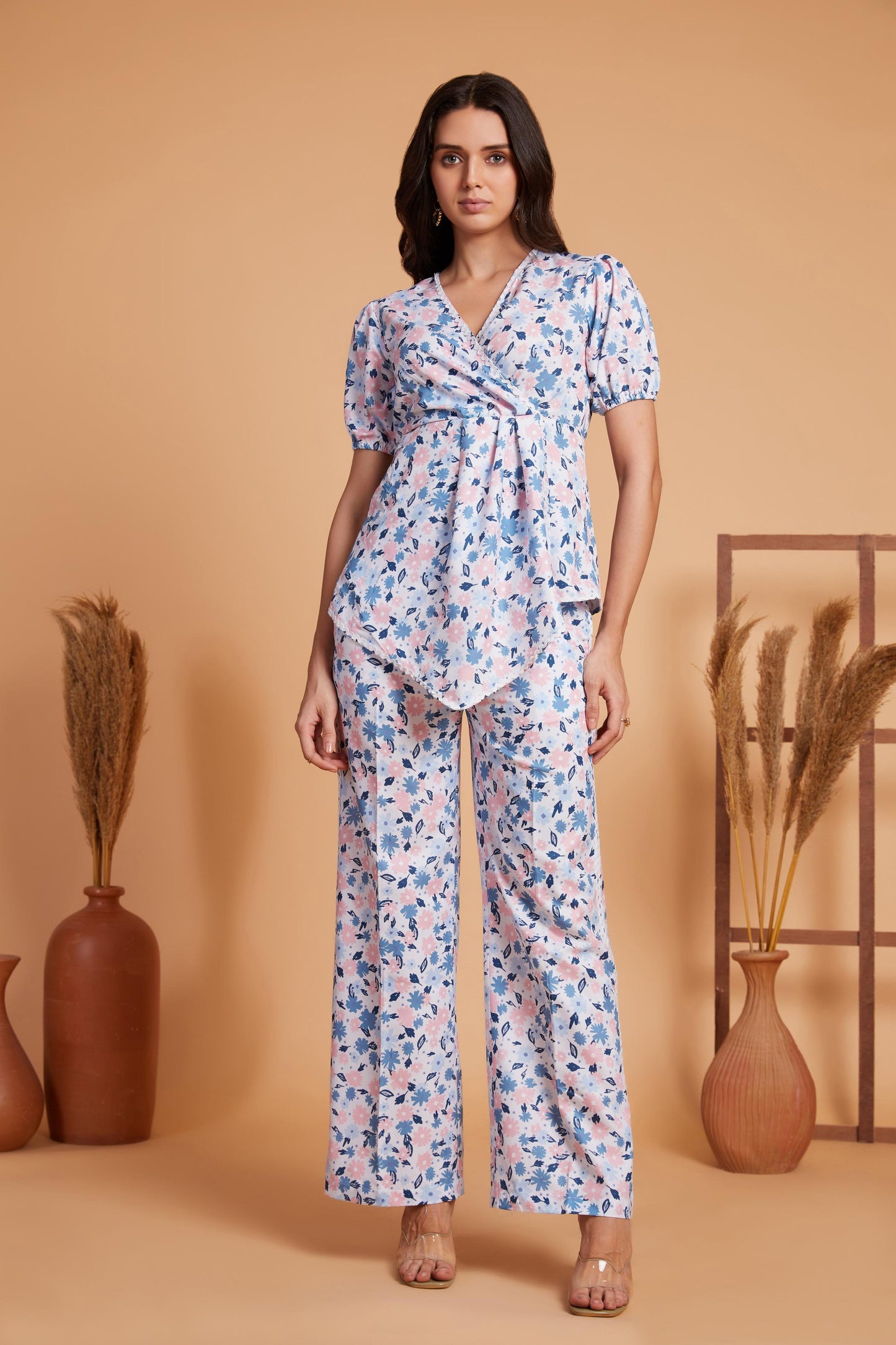 Floral Elegance Co-Ord Set